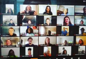 Attendees of one of the Fresh Fridays segments. 