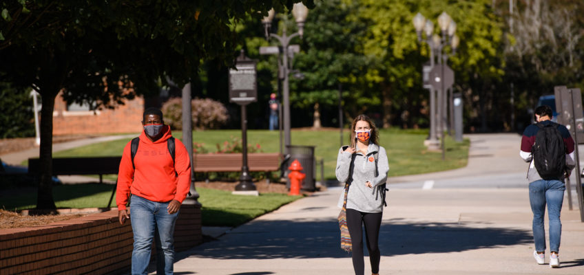 Clemson students return to in-person instruction
