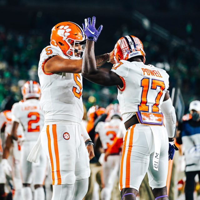 Clemson football traveled to South Bend to face Notre Dame