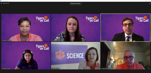 Sixth annual Tigers on Call was held virtually and included round table sessions between students and providers and a panel discussion 
