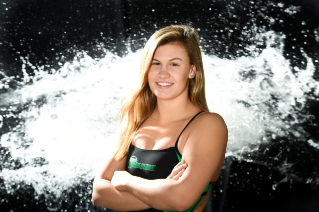 Jessica Weitz is a lifelong competitive swimmer