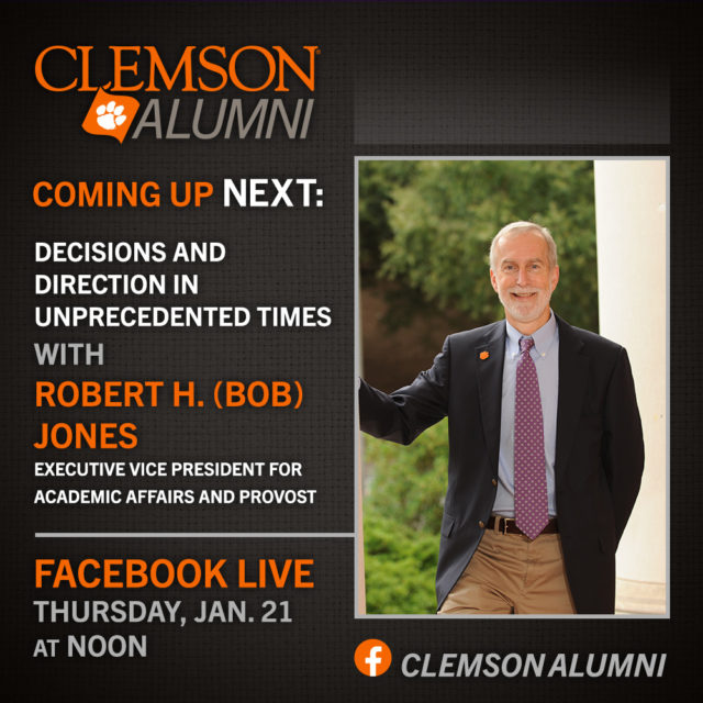 Decisions and direction in unprecedented times with Provost Jones