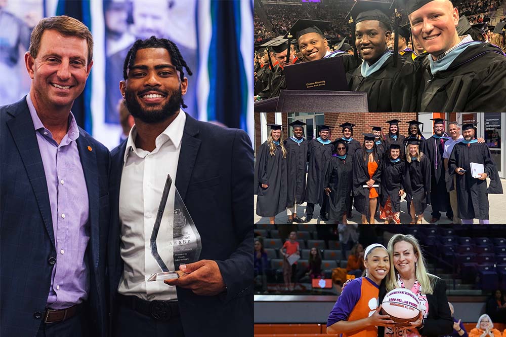 Faculty fellows from Clemson Athletic Leadership program support