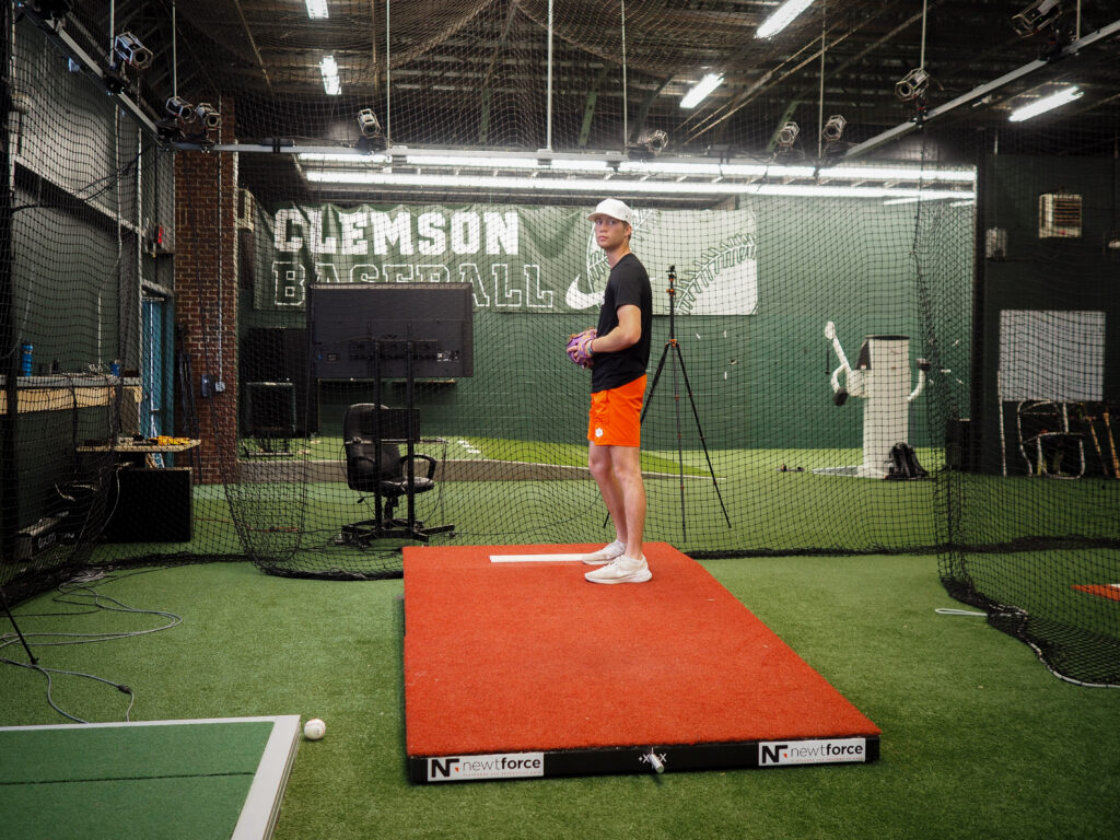 Mahlstedt gearing up to pitch.