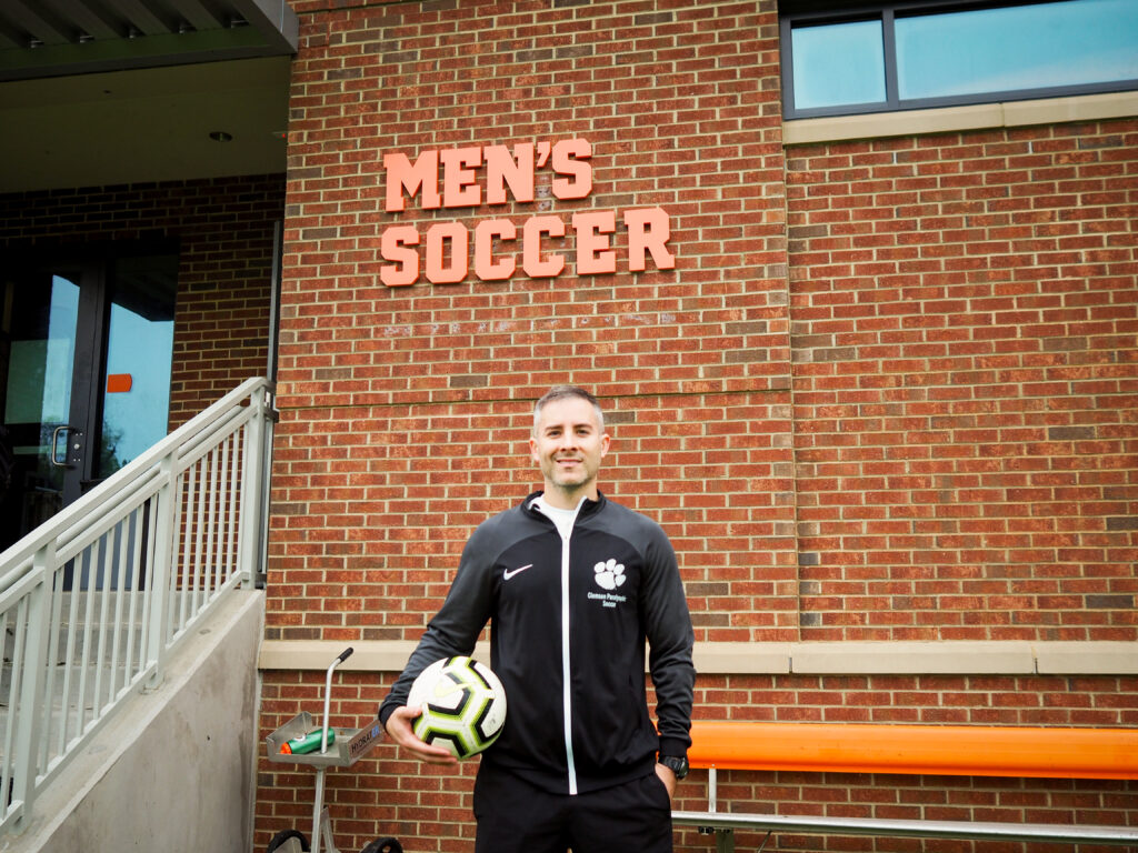 Clemson Paralympic Soccer Head Coach, Felipe Tobar 