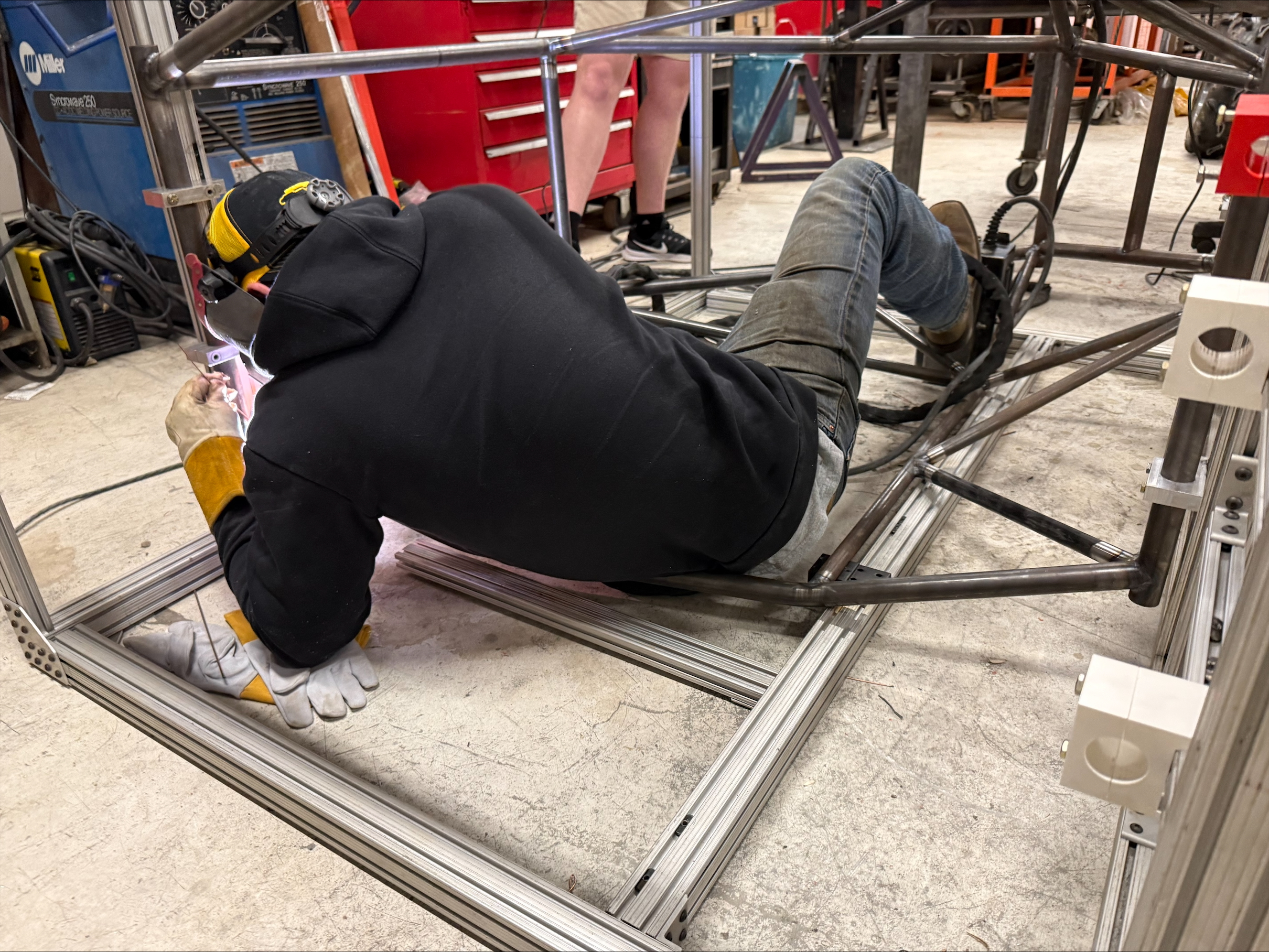 Clemson Baja SAE’s 2026 vehicle build nearing completion