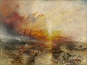 J.M.W. Turner's "The Slave Ship."