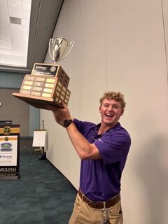 Keegan Brown is a winner!