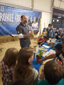 Ben Sease from SC Farm to School shared about mushrooms and earthworms.