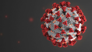 This image is an illustration of coronavirus. The cutline contains links to COVID-19 Research Resources, including guidance documents and answers to frequently asked questions at https://www.clemson.edu/coronavirus/research/index.html and a list of funding opportunities at https://www.clemson.edu/research/development/funding-opportunities/funding/covid19.html and names of faculty members conducting COVID-19 relevant research at https://www.clemson.edu/coronavirus/research/research-initiatives.html