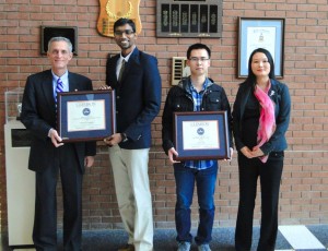 Harris Graduate Award winners 2015