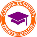 CU Emeritus College Logo of orange circle and purple mortar board