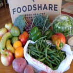 Fresh vegetables in the Foodshare Box.