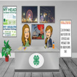 Virtual 4-H Classroom with 4-H Agent Avatars. 