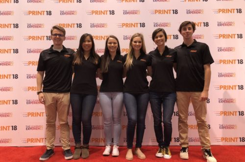 Student Ambassadors at PRINT18