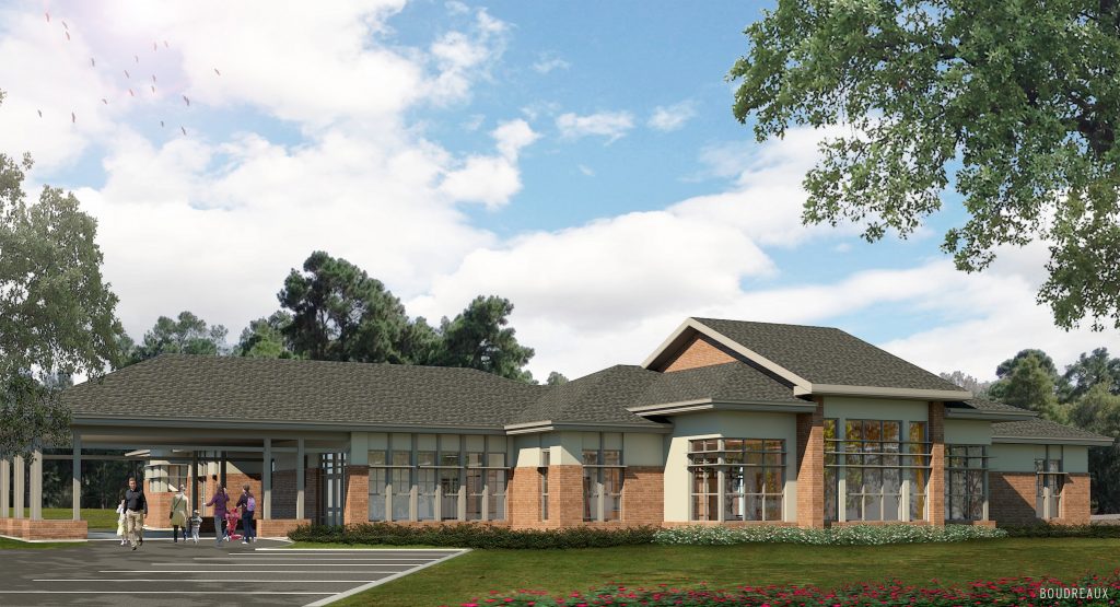 Pic of artist rendering of day care center