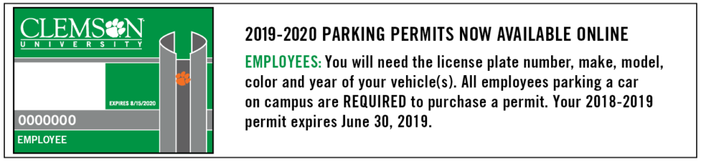 Pic of Parking permit