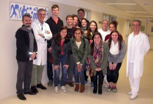 L&IH students visit the University Hospital of Valme in Seville, Spain.