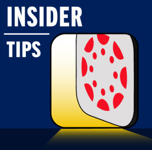 Graphic of Door with Canvas logo on it opening with text above that reads: "Insider Tips"