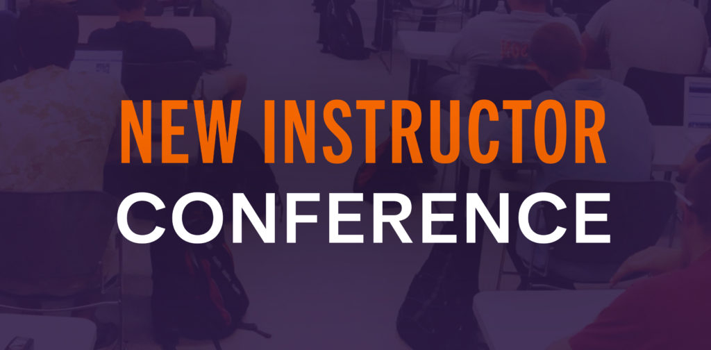 New Instructor Conference
