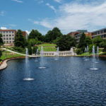 Image of the Reflecting Pond on Clemson University Campus