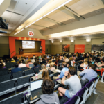 Students in lecture on Clemson Campus