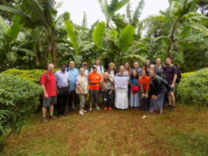 Group Picture of Clemson Students and OLLI Members in Tanzania. 