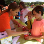 Clemson PRTM students volunteering at last year’s Community Play Day.