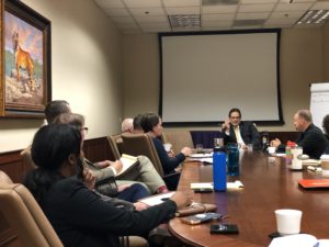 Program participants also received leadership insight from David Vela, deputy director exercising the authority of the director of the National Park Service, shortly after he delivered the 2019 George B. Hartzog, Jr. Lecture on October 22. 