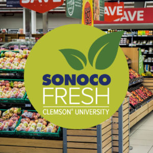 Sonoco FRESH (Food Research Excellence for Safety and Health), is a new initiative of Sonoco Products Company and Clemson University’s Sonoco Institute of Package Design and Graphics to enhance the safety, security, and quality of the fresh food life cycle.