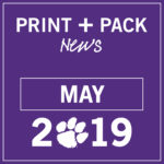 PRINT + PACK NEWS MAY