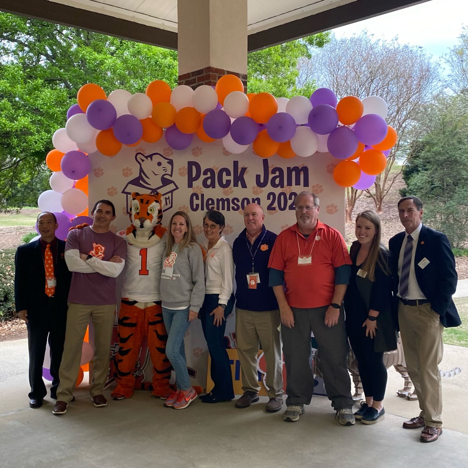 Clemson Faculty and Staff at PackJam 2023