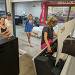 Interns in Advanced Print Lab