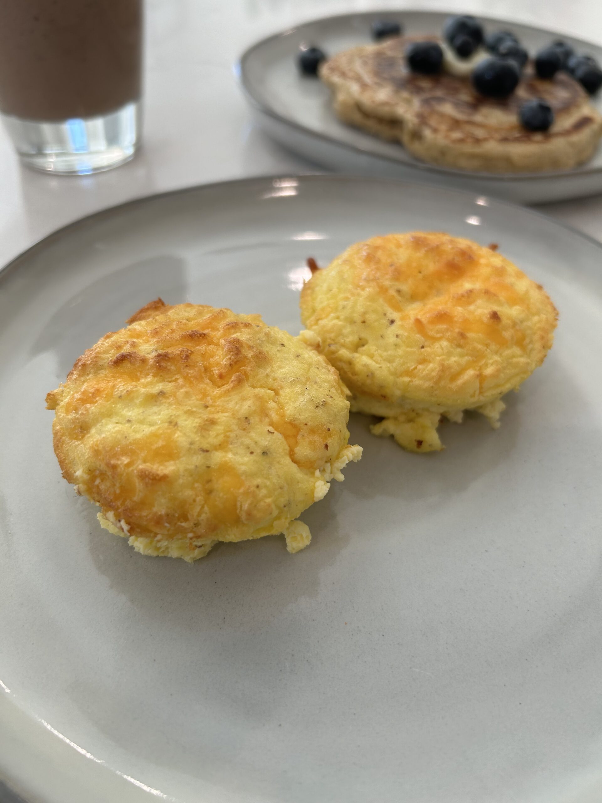 Ham and cheese egg bites