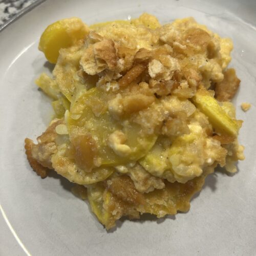 Lighter Squash Casserole