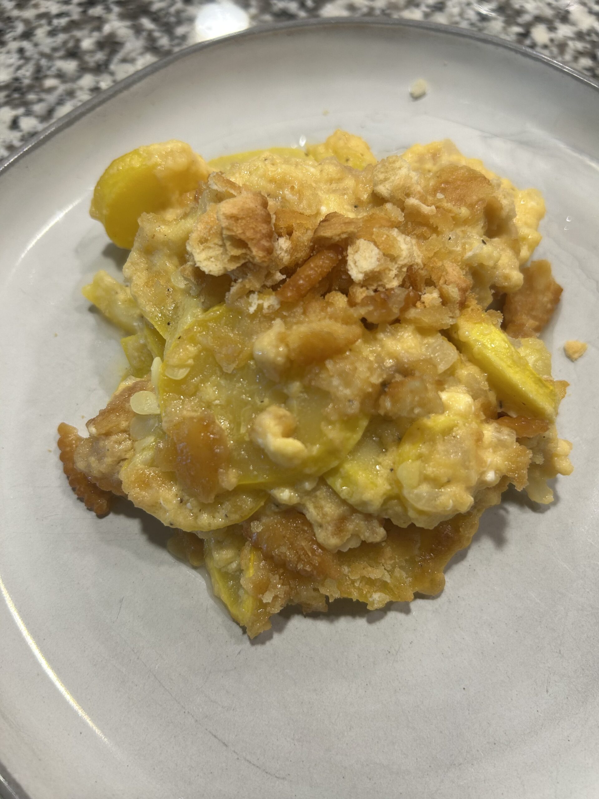 Lighter Squash Casserole
