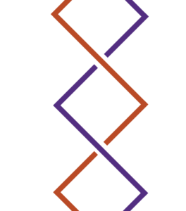 This is an image showing two lines crossing each other. It is decorative only.