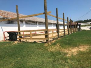 Barn renovations in Union County.
