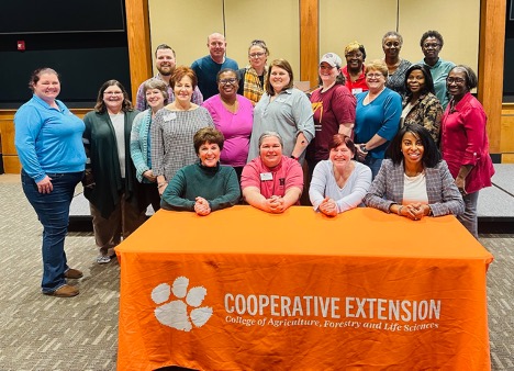2023 South Carolina Master Food Preservers and members of the Clemson Cooperative Extension Food Systems and Safety team