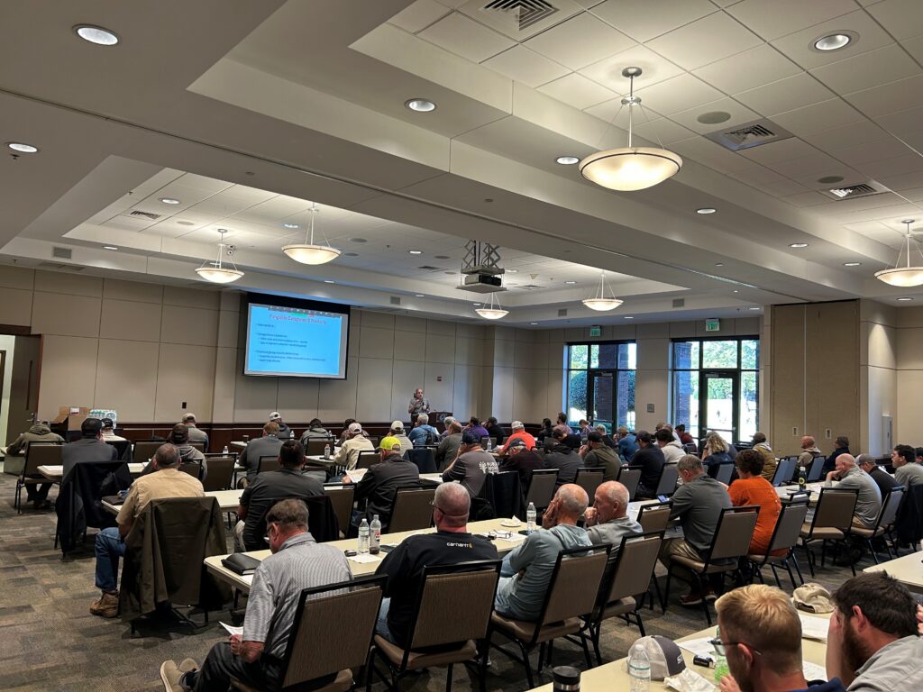 Pictured is the 8th annual Intergrated Pest Management Symposium conference