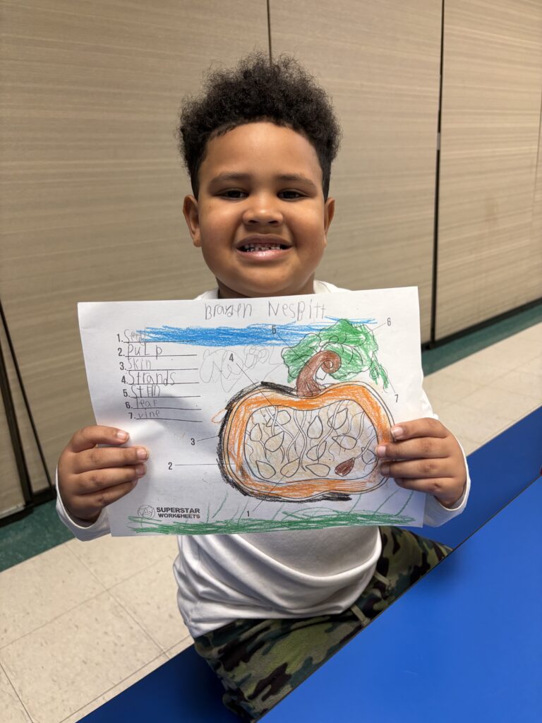 learning about pumpkins