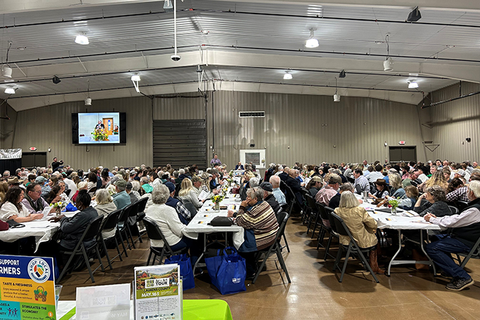 The Laurens Spotlight on Agriculture Awards banquet held in the new Laurens Ag Center in March 2026.  Over 400 attended the banquet.